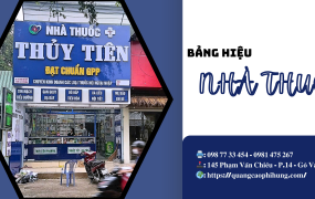 BẢNG HIỆU NHÀ THUỐC RÕ RÀNG - CHUẨN QUY ĐỊNH - NÂNG TẦM GIÁ TRỊ THƯƠNG HIỆU