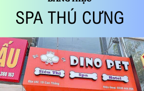 Thiết kế & Thi công bảng hiệu SPA THÚ CƯNG chuyên nghiệp tại TP.HCM