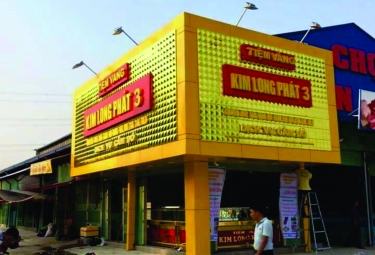 Thi công bảng hiệu đẹp Gò Vấp