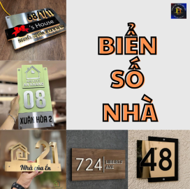 Biển số nhà – Giải pháp nhận diện địa chỉ rõ ràng, thẩm mỹ và chuyên nghiệp