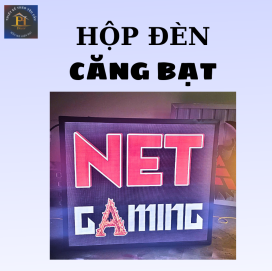 Hộp Đèn Căng Bạt - Net Game:  Giải Pháp Quảng Cáo Toàn Diện, Thu Hút Mọi Ánh Nhìn