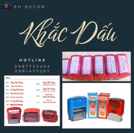 Khắc Dấu Chuyên Nghiệp – Nhanh Chóng, Chính Xác, Uy Tín Tại Gò Vấp - TP.HCM