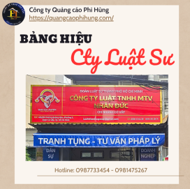 BẢNG HIỆU CÔNG TY LUẬT SƯ - Sự đầu tư thiết yếu cho hình ảnh chuyên nghiệp