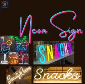 NEON SIGN – Tạo điểm nhấn ấn tượng cho mọi không gian
