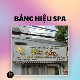 Thiết kế – Thi công bảng hiệu Spa chuyên nghiệp tại TP.HCM
